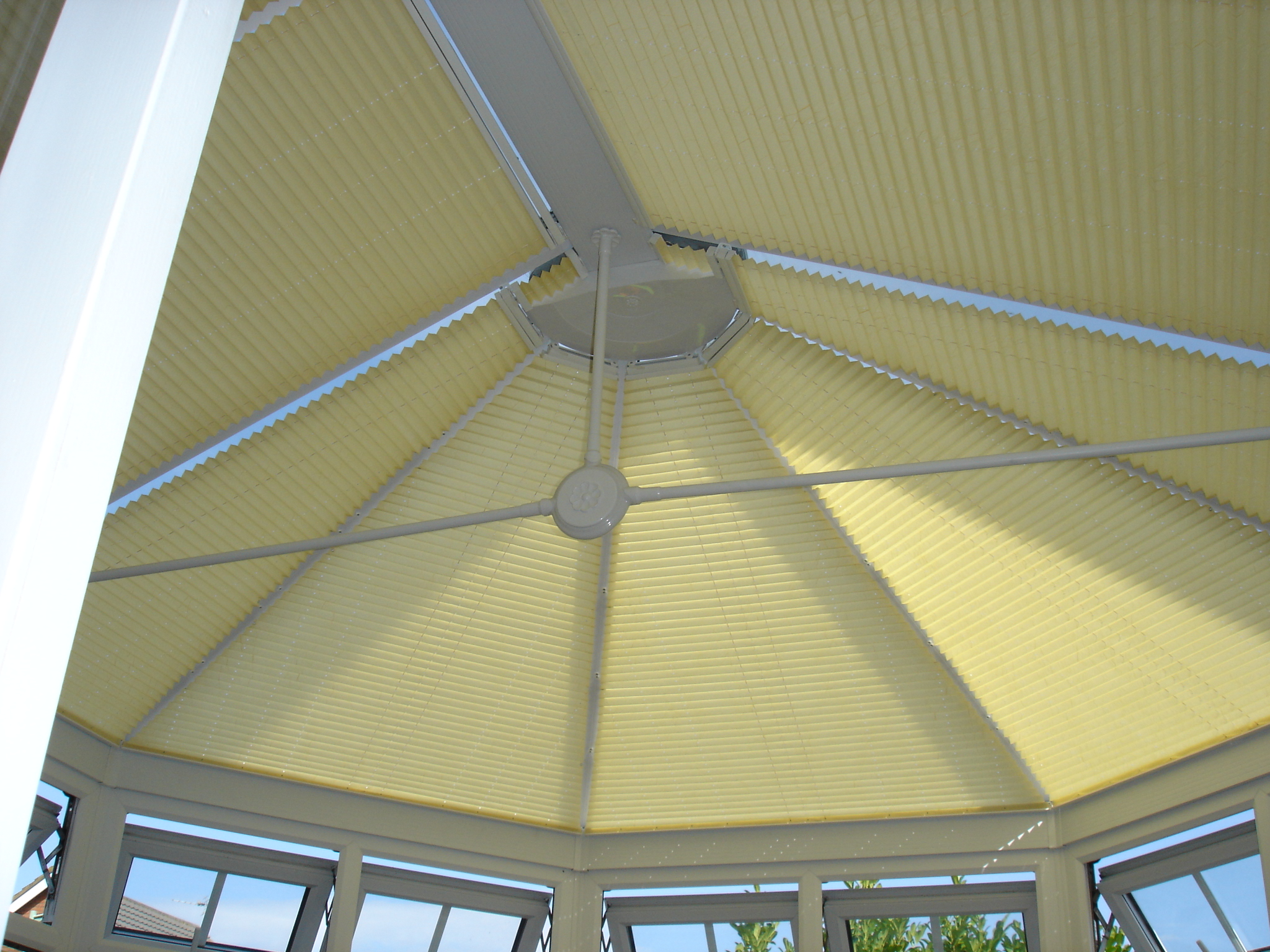 Conservatory roof blinds